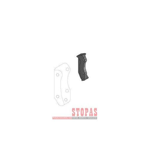 MOTO-MASTER BRAKE CALIPER RELOCATION BRACKET SM STREET 320mm