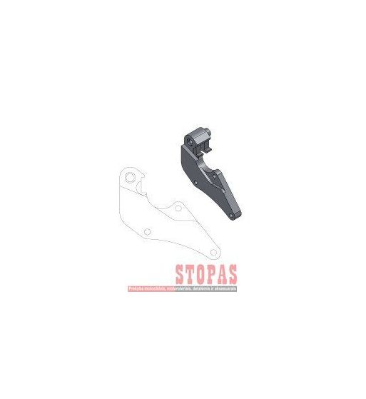 MOTO-MASTER RELOCATION BRACKET BRAKE CALIPER SM STREET 320MM 