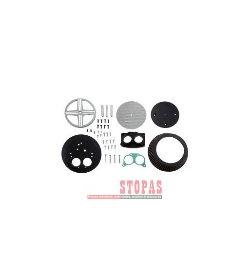 BARON AIR CLEANER KIT XXX BIG AIR CHROME