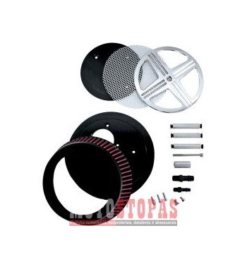 BARON AIR CLEANER KIT XXX BIG AIR CHROME