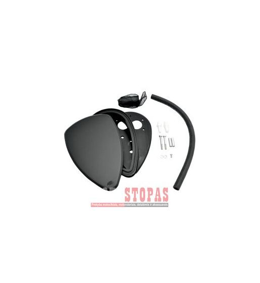 BARON AIR CLEANER KIT BIG AIR SMOOTH CHROME BLACK