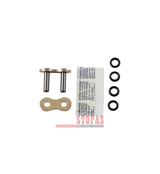 EK SRX2 SERIES 1 RIVET LINK 525 X-RING REPLACEMENT CONNECTING LINK / GOLD