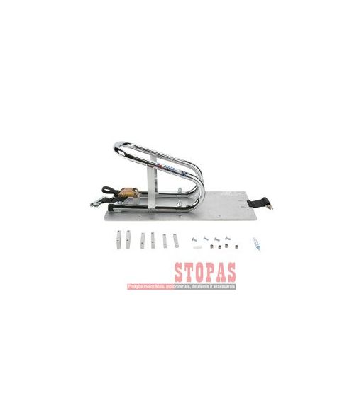 PINGEL REMOVABLE E TRACK WHEEL CHOCK 3 1/2" RECESSED