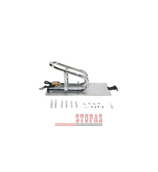 PINGEL REMOVABLE E TRACK WHEEL CHOCK 6 1/2" RECESSED