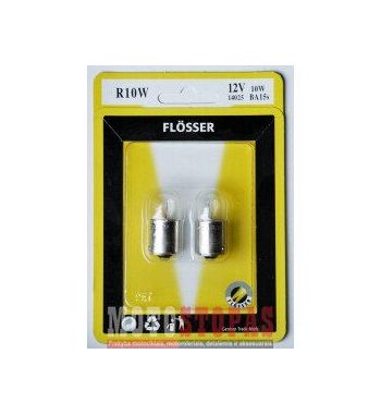FLOSSER Lemputė  R10W 12V BA15S 10PK 