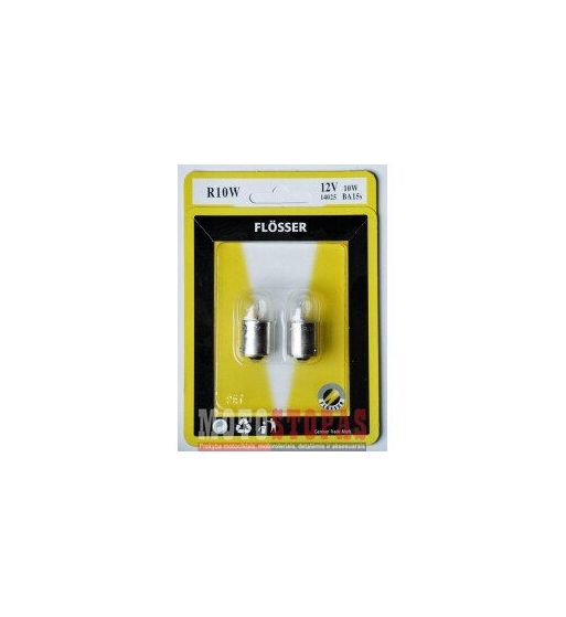 FLOSSER Lemputė  R10W 12V BA15S 10PK 