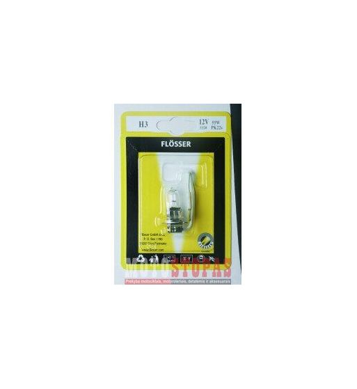 FLOSSER Lemputė H3 12V 55W PK22S