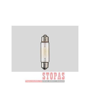 FLOSSER Lemputė  12V 5W SV8,5 11X40MM 10PK