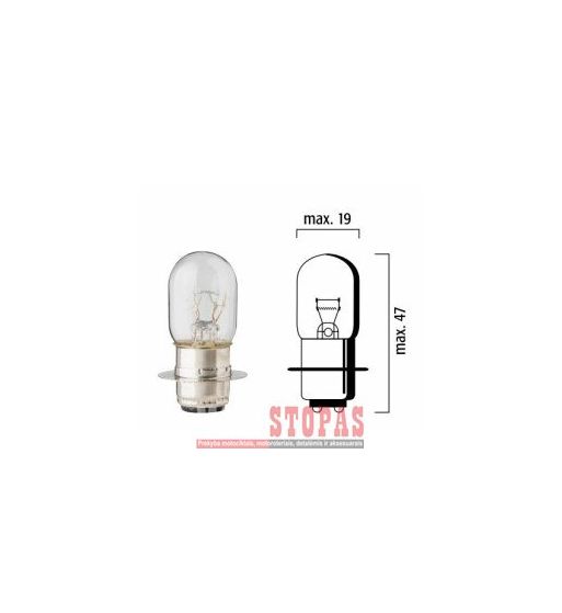 FLOSSER Lemputė 12V 25/25W P15D-25-1 10PK
