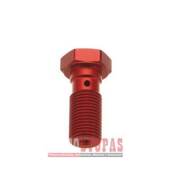 TRW VARŽTAS M10X1.25, ALUMINIUM, RED 