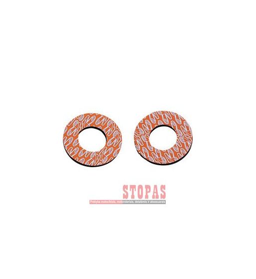 RENTHAL GRIP DONUTZ Orange| White