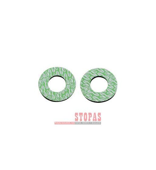 RENTHAL GRIP DONUTZ Green| White