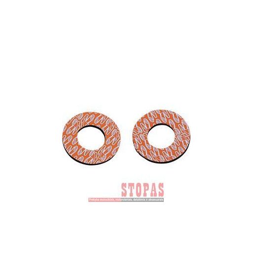 RENTHAL GRIP DONUTZ Orange| White