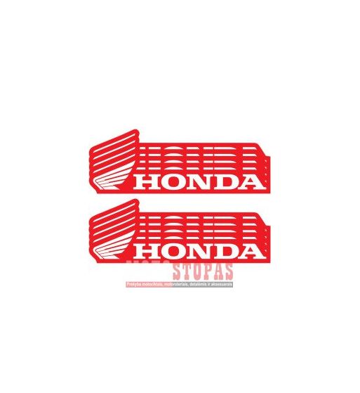 D'COR VISUALS Lipdukai HONDA DECAL 10PK