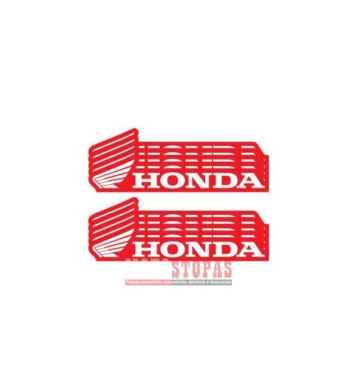 D'COR VISUALS Lipdukai HONDA DECAL 10PK