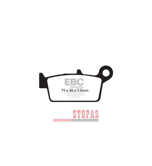 EBC Stabdžių kaladėlės HONDA