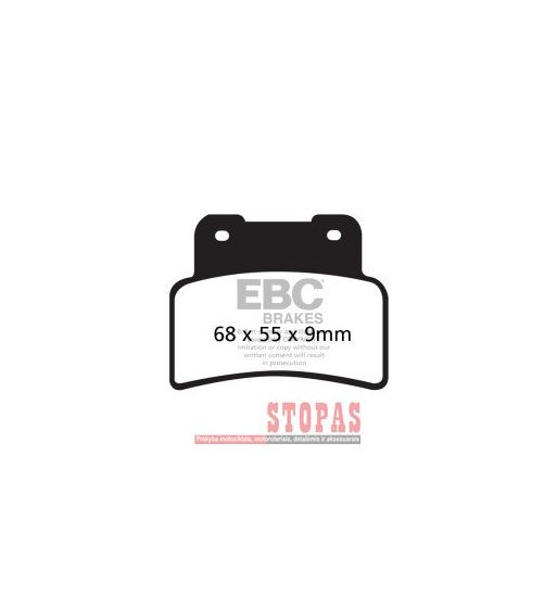 EBC Stabdžių kaladėlės KYMCO
