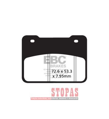 EBC Stabdžių kaladėlės SYM