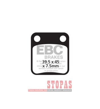 EBC Stabdžių kaladėlės PEUGEOT/LEXMOTO