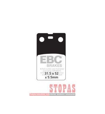 EBC Stabdžių kaladėlės MALAGUTI