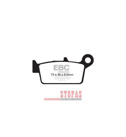 EBC Stabdžių kaladėlės PEUGEOT/HONDA