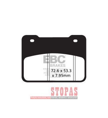 EBC Stabdžių kaladėlės SYM