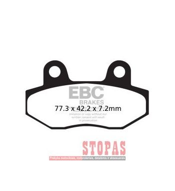 EBC Stabdžių kaladėlės PEUGEOT/LEXMOTO/GOES