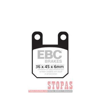 EBC Stabdžių kaladėlės PEUGEOT/DERBI