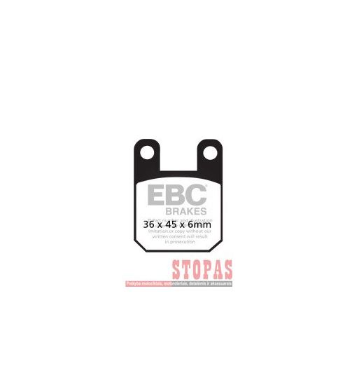 EBC Stabdžių kaladėlės PEUGEOT/DERBI