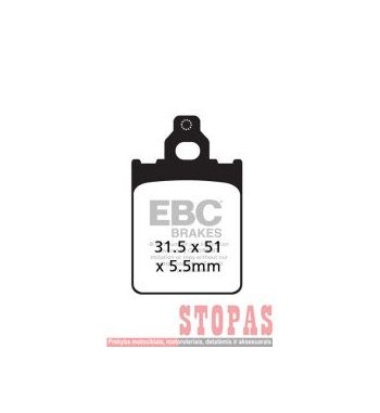 EBC Stabdžių kaladėlės VESPA/LML
