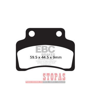 EBC Stabdžių kaladėlės SFM/KEEWAY/CPI