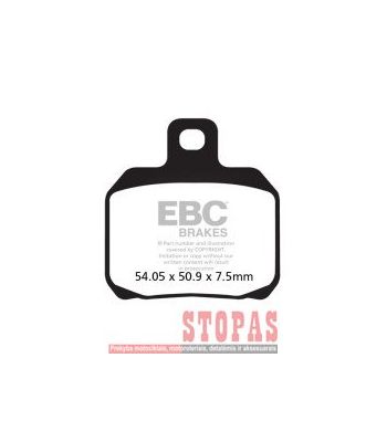 EBC Stabdžių kaladėlės YAMAHA/PEUGEOT/CPI
