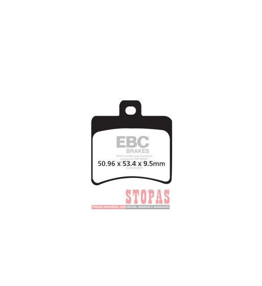 EBC Stabdžių kaladėlės TGB/APRILIA/BENELLI