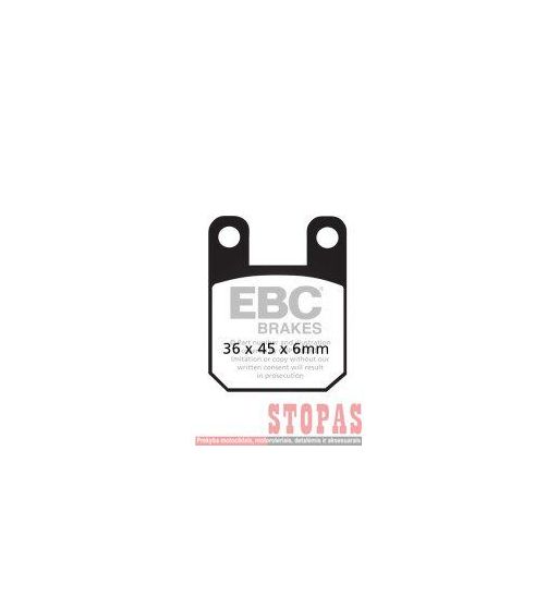 EBC Stabdžių kaladėlės PEUGEOT/DERBI