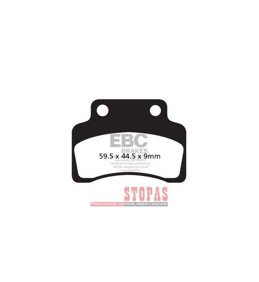 EBC Stabdžių kaladėlės SFM/KEEWAY/CPI