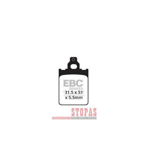 EBC Stabdžių kaladėlės VESPA/LML