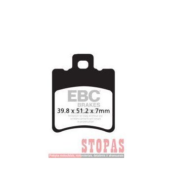 EBC Stabdžių kaladėlės YAMAHA/GILERA/APRILIA