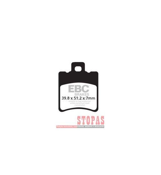 EBC Stabdžių kaladėlės YAMAHA/GILERA/APRILIA