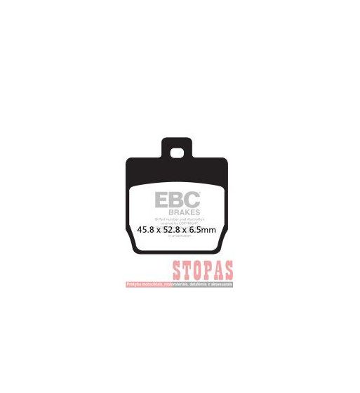 EBC Stabdžių kaladėlės YAMAHA/MBK