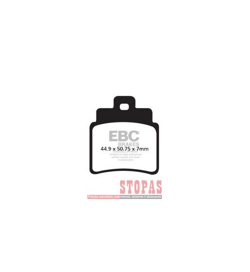 EBC Stabdžių kaladėlės SYM/KYMCO