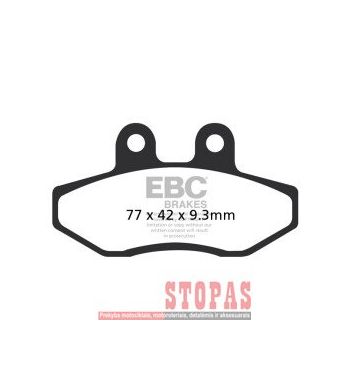 EBC Stabdžių kaladėlės YAMAHA/MBK