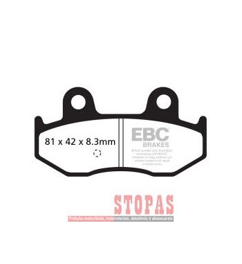 EBC Stabdžių kaladėlės SUZUKI