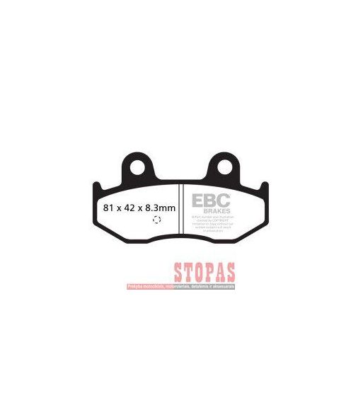 EBC Stabdžių kaladėlės SUZUKI