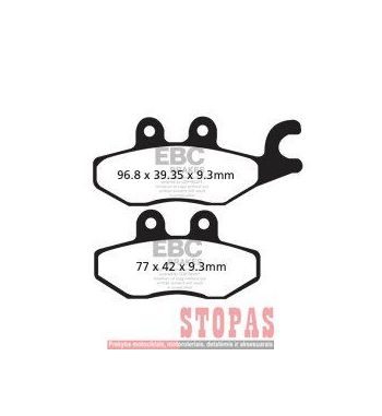 EBC Stabdžių kaladėlės VESPA/PIAGGIO