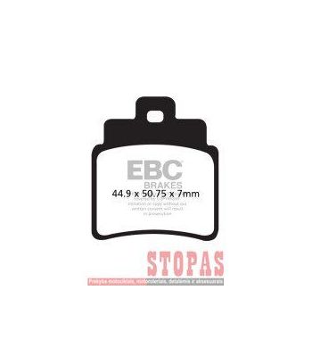 EBC Stabdžių kaladėlės SYM/KYMCO