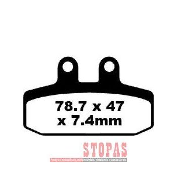 EBC Stabdžių kaladėlės VESPA/DERBI/APRILIA