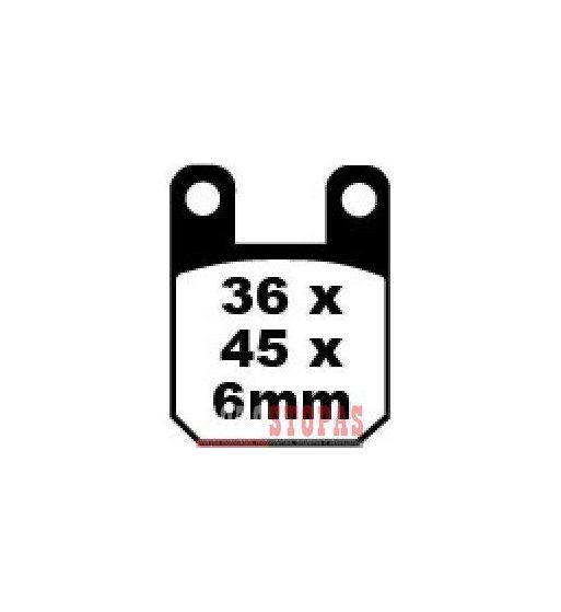 EBC Stabdžių kaladėlės SYM/PEUGEOT/DERBI