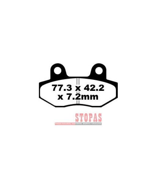 EBC Stabdžių kaladėlės SCOMADI/PEUGEOT/LEXMOTO