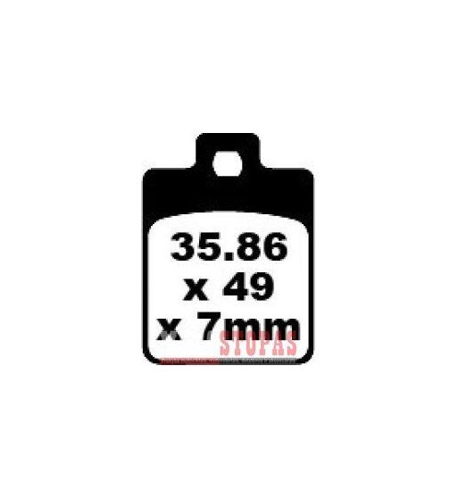 EBC Stabdžių kaladėlės VESPA/PIAGGIO/GILERA