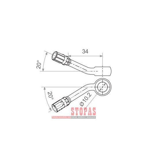 TRW BANJO M10 20S BK